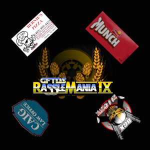 Rasslemania IX Mat Graphic
